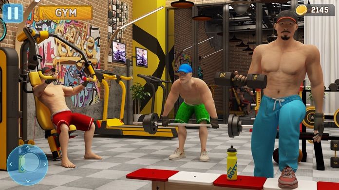 Screenshot 1 of Gym Simulator Fitness Games 3D 