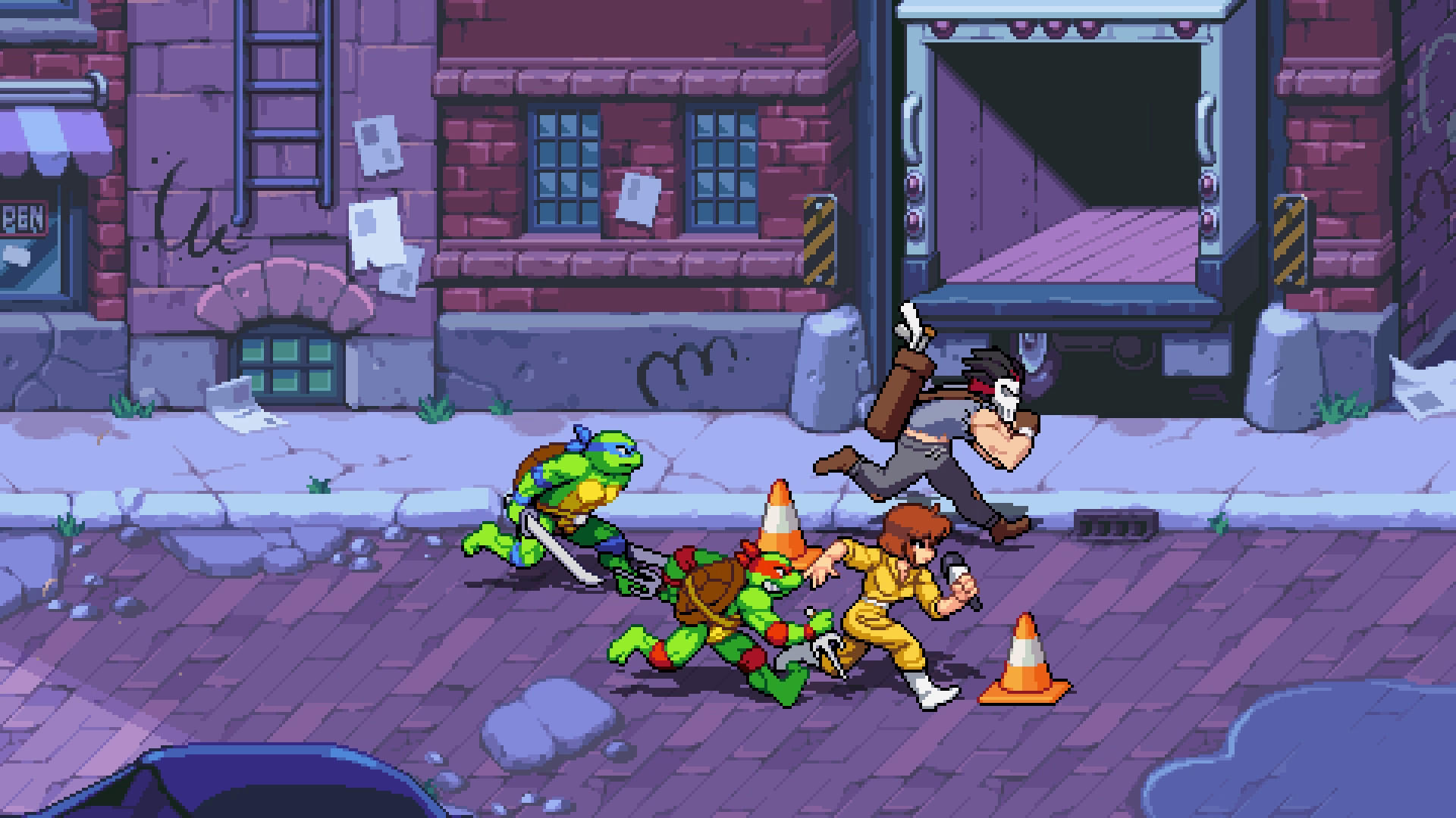 Screenshot of Teenage Mutant Ninja Turtles: Shredder's Revenge