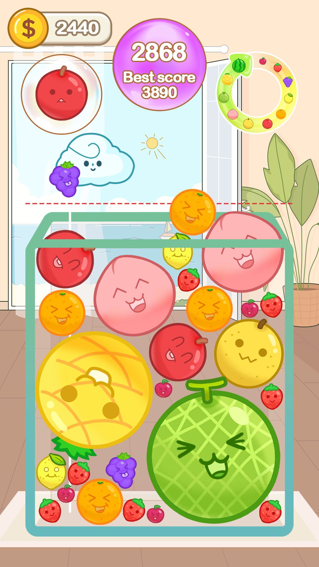 Melon Drop - Merge Fruit android iOS-TapTap