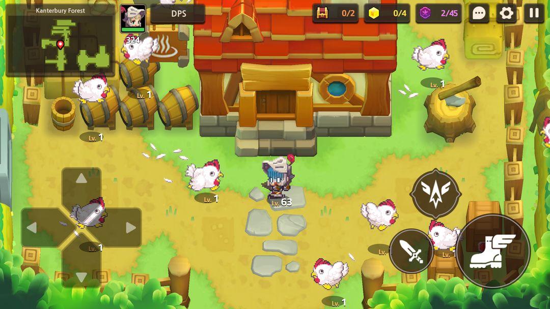 Screenshot of Guardian Tales