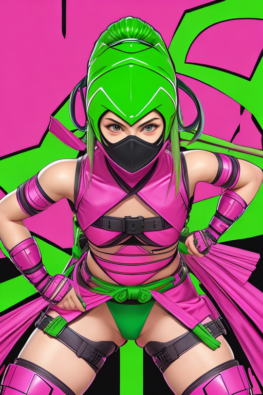 Screenshot 1 of Ninja rosa 
