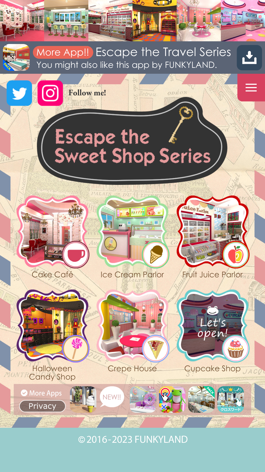 Escape the Sweet Shop Series Game Screenshot