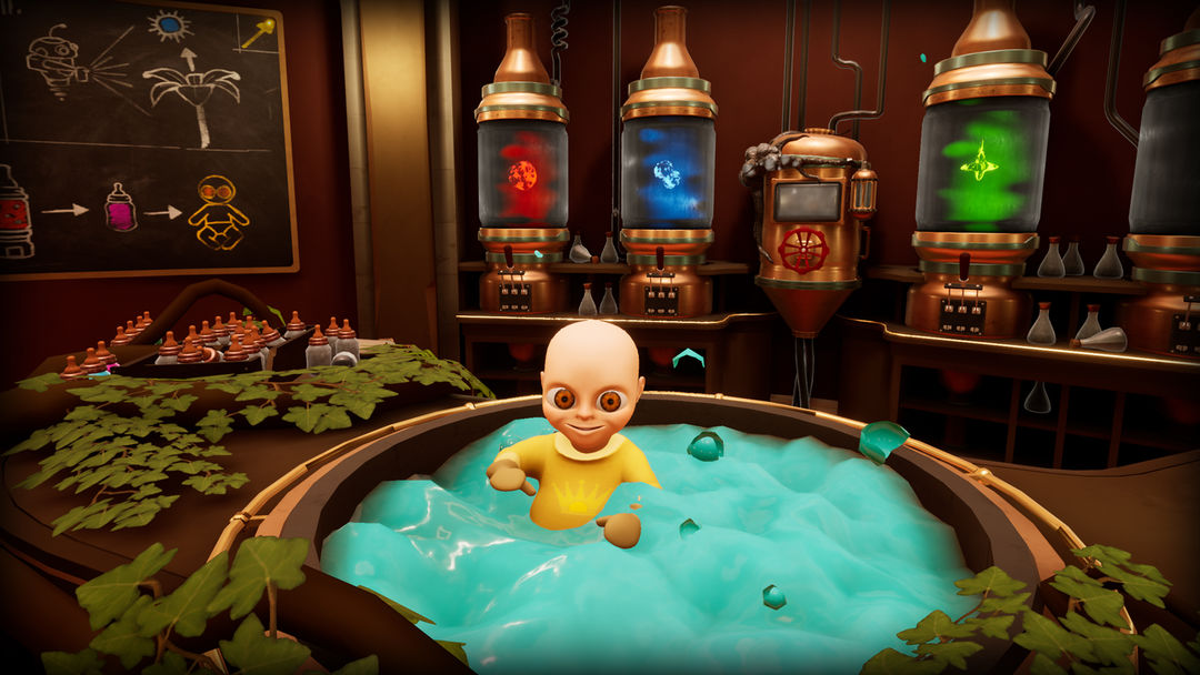 The Baby In Yellow screenshot game
