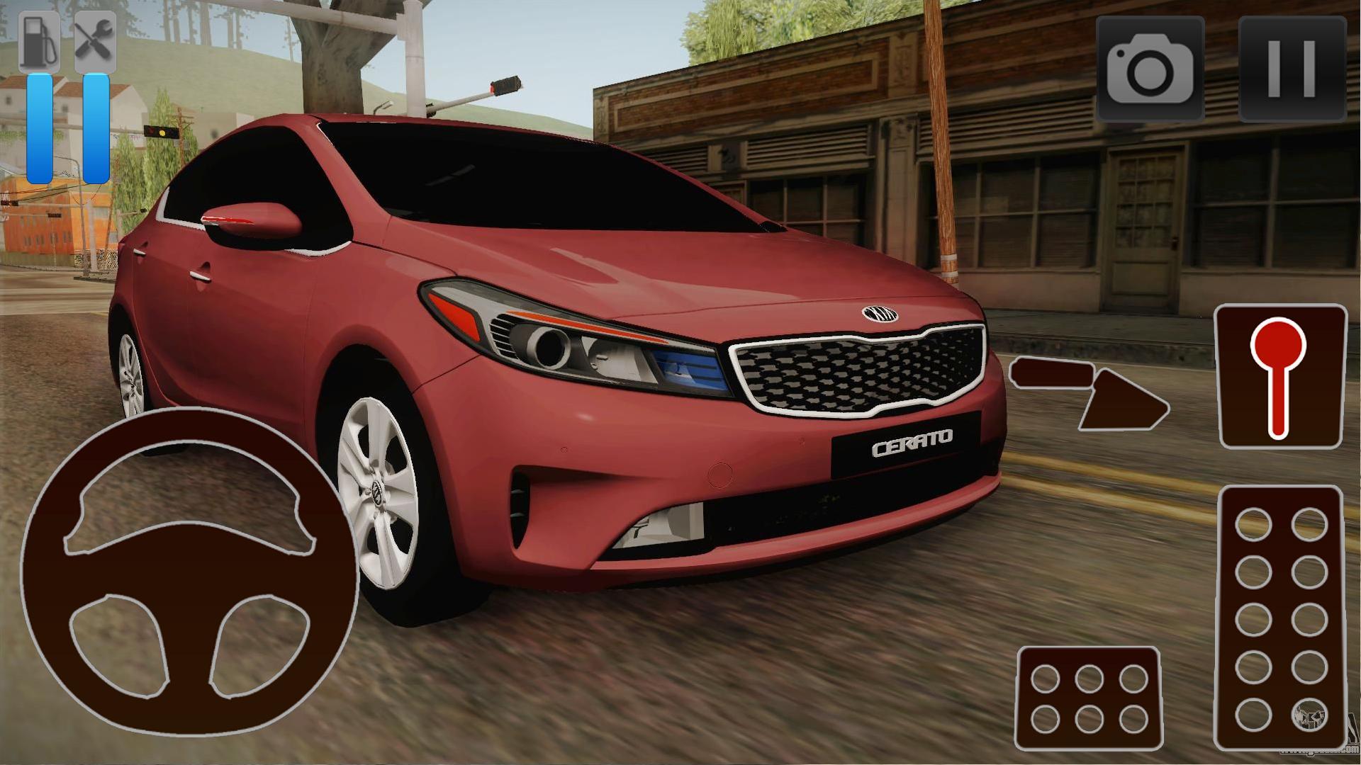 Car Driving Simulator Kia ゲームのスクリーンショット