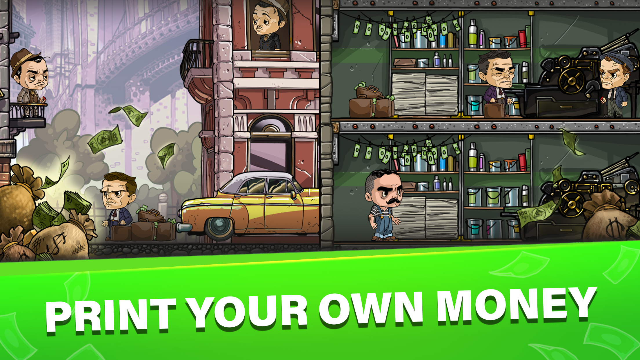 Idle Mafia Inc: Manager Tycoon Game Screenshot