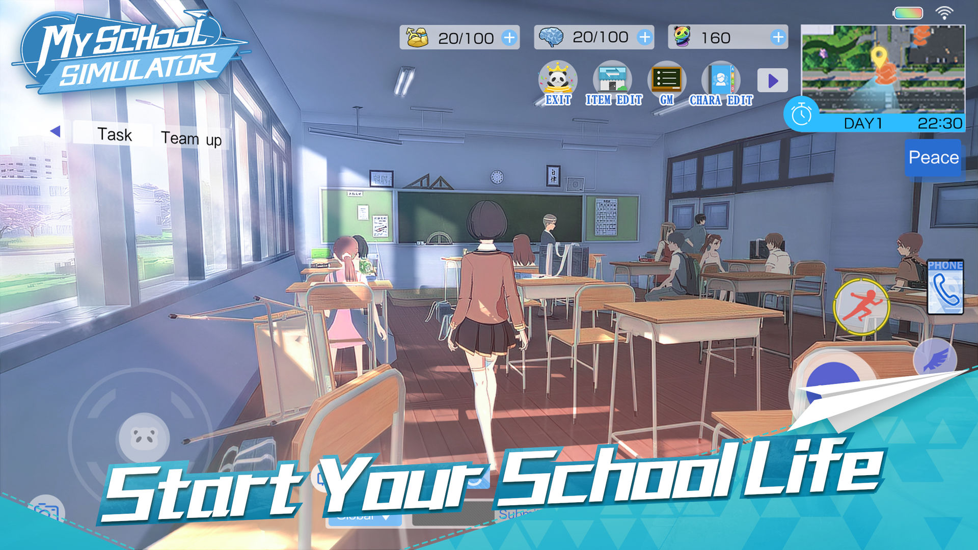 Screenshot of My School Simulator