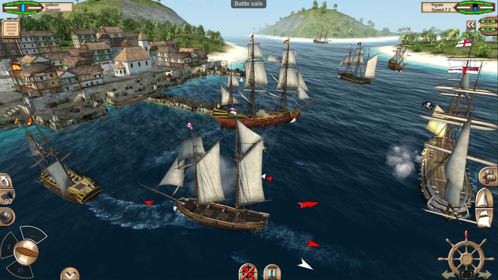 The Pirate: Caribbean Hunt ゲームのスクリーンショット