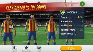 Captura de Tela do Jogo Soccer Shootout