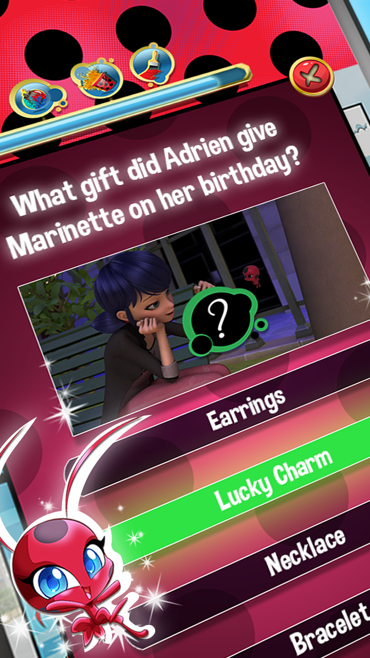 Miraculous Ladybug & Cat Noir. Color by number Game Screenshot