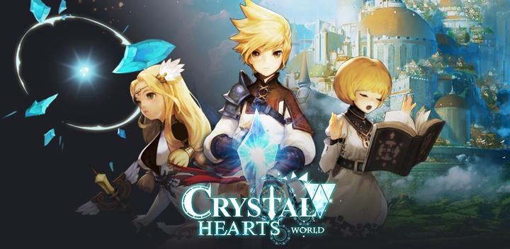 Banner of Crystal Hearts World 