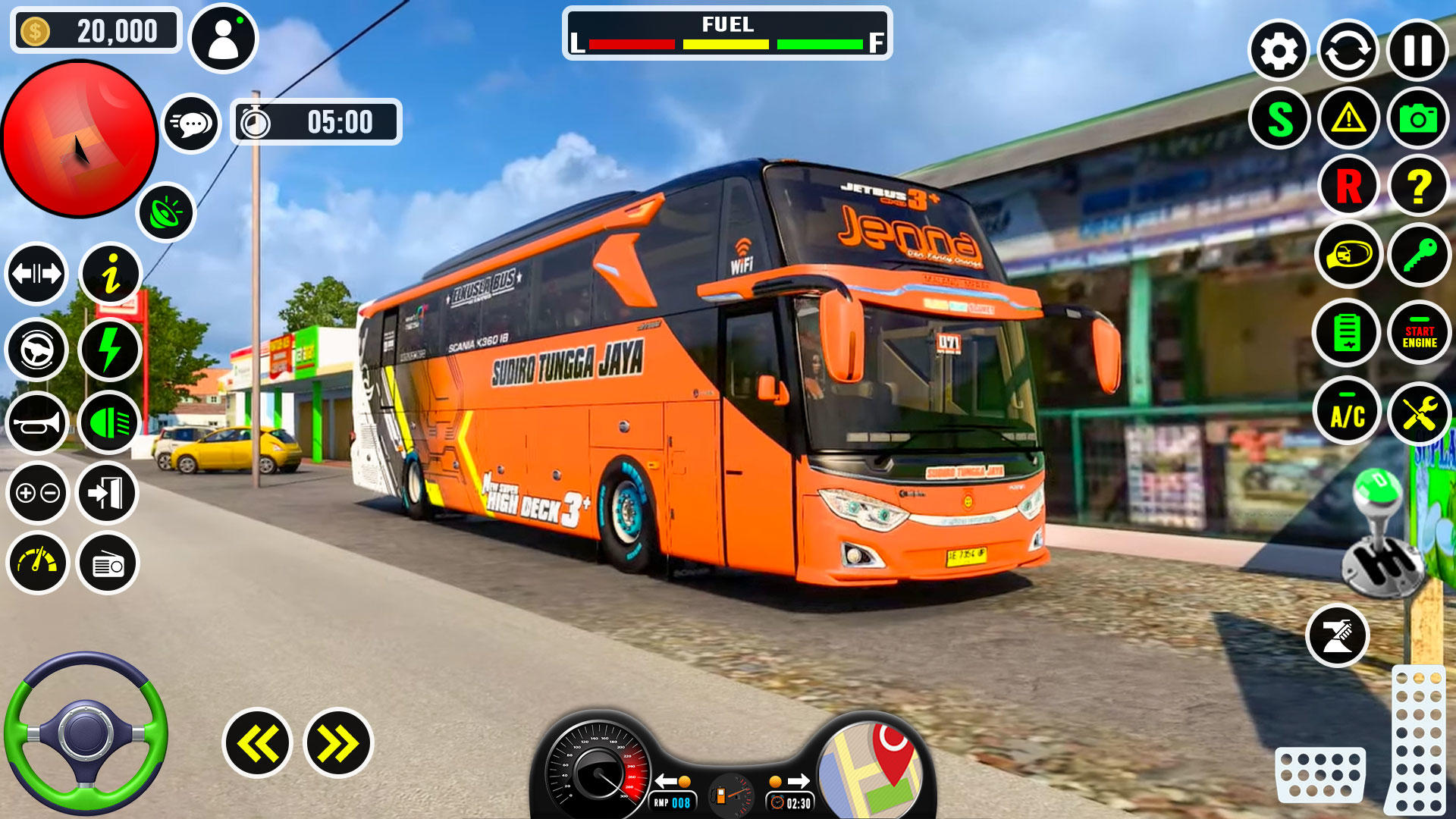 Screenshot of Bus Driving Simulator Games 3D