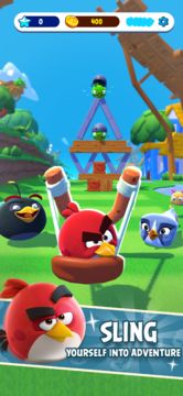 Angry Birds Rush Game Screenshot