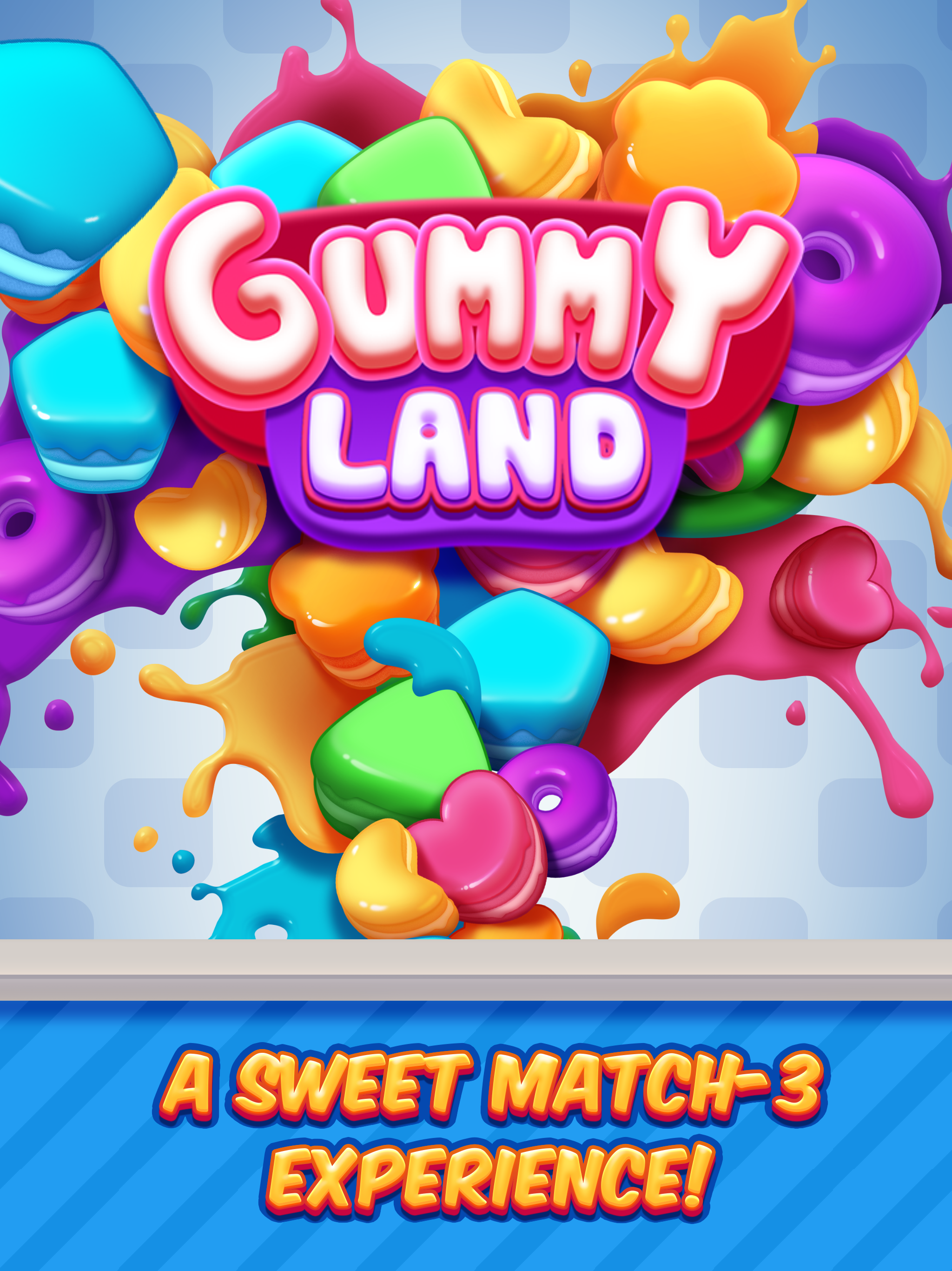 Cuplikan Layar Game Gummy Land - Match 3 Games
