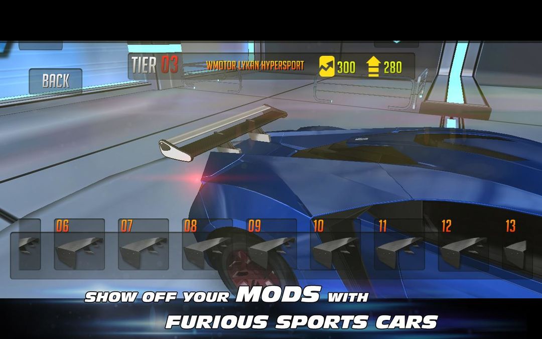 Furious Racing 게임 스크린 샷