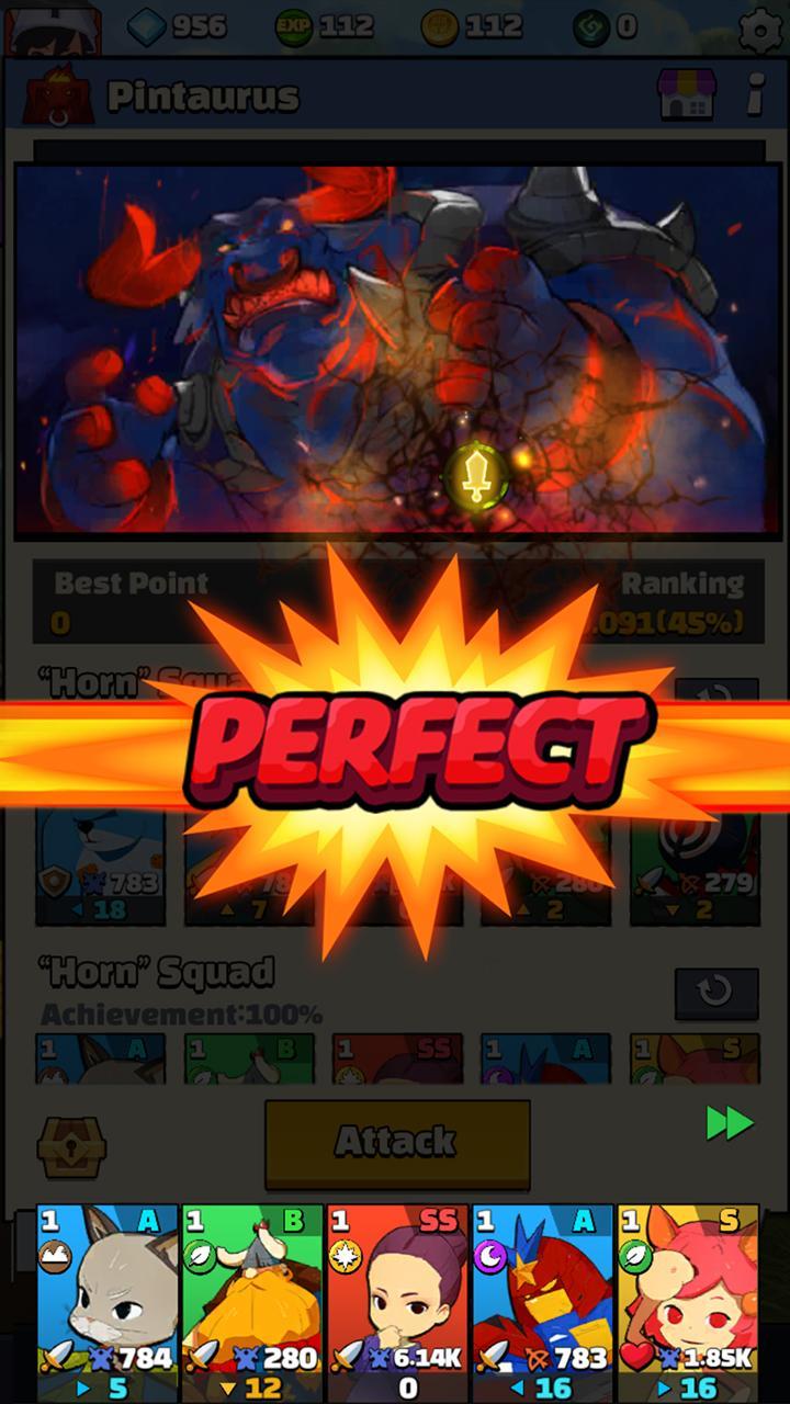 Captura de Tela do Jogo HelloHero AllStars:Idle League