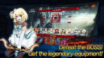 Secret Tower 500F (IDLE RPG) Game Screenshot