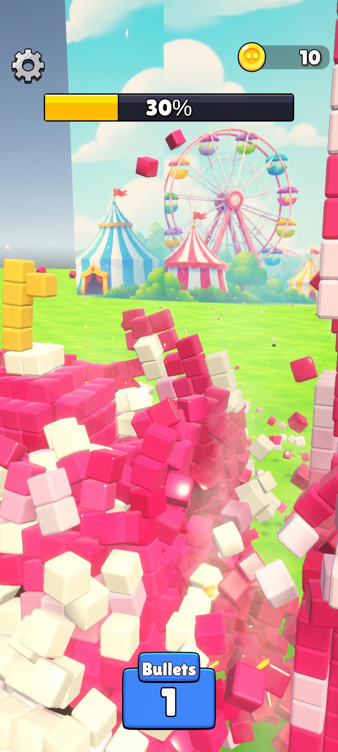 Missile Demolish Game Screenshot