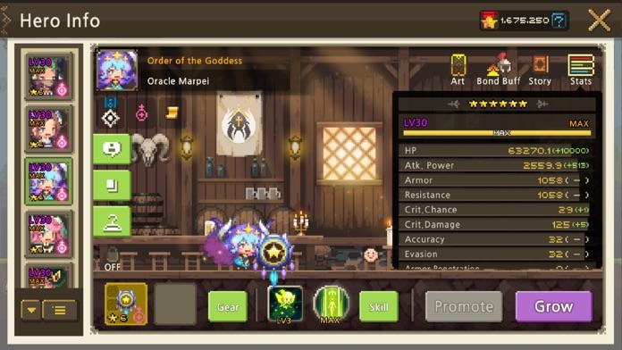 Captura de Tela do Jogo Crusaders Quest