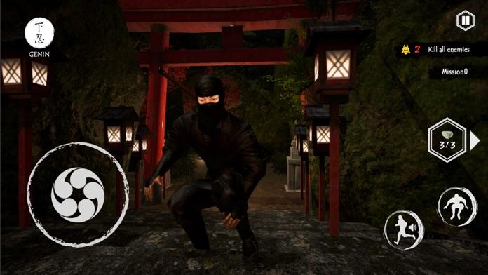 忍者刺客 - 武士之战 隐蔽潜行游戏 ภาพหน้าจอเกม