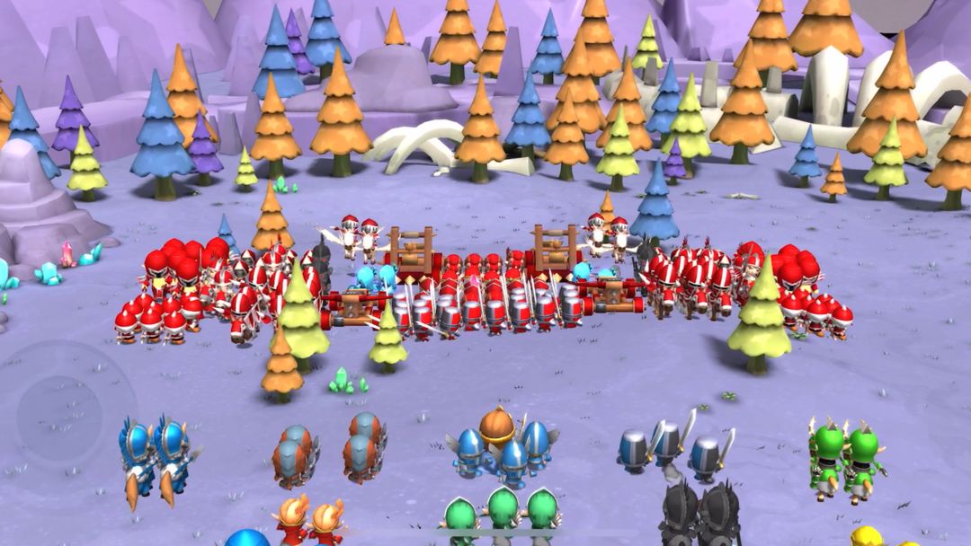 Screenshot of Mini Warriors: Brawler Army