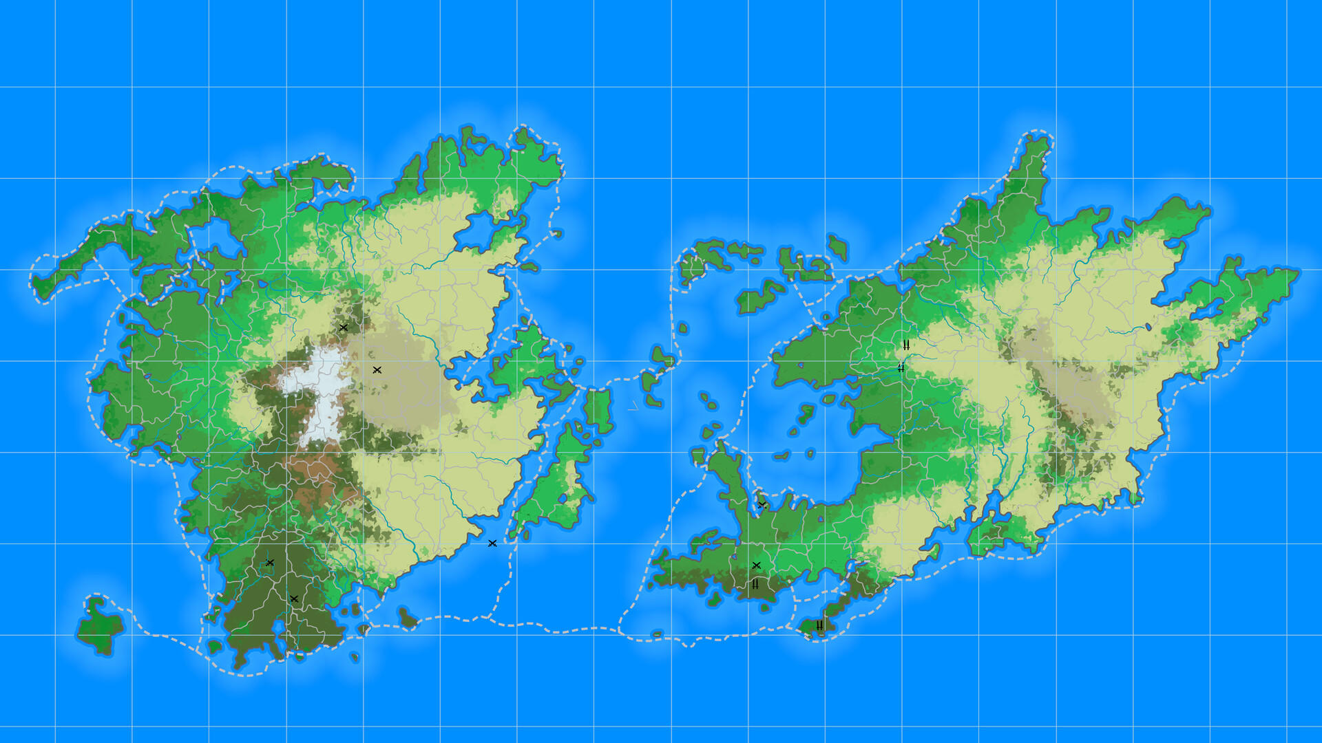 Cuplikan Layar Game Fantasy Map Simulator