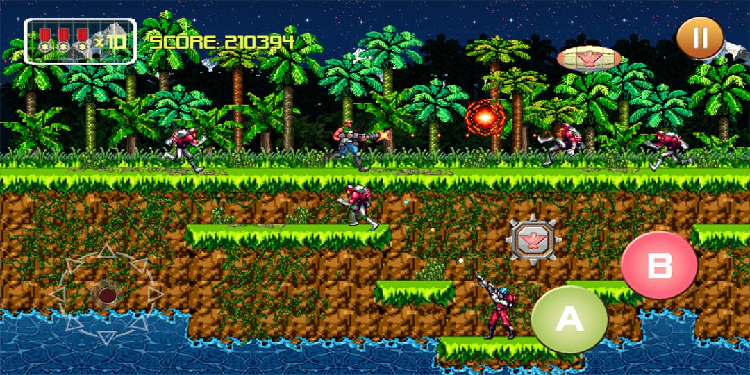 ConTra 2 ภาพหน้าจอเกม