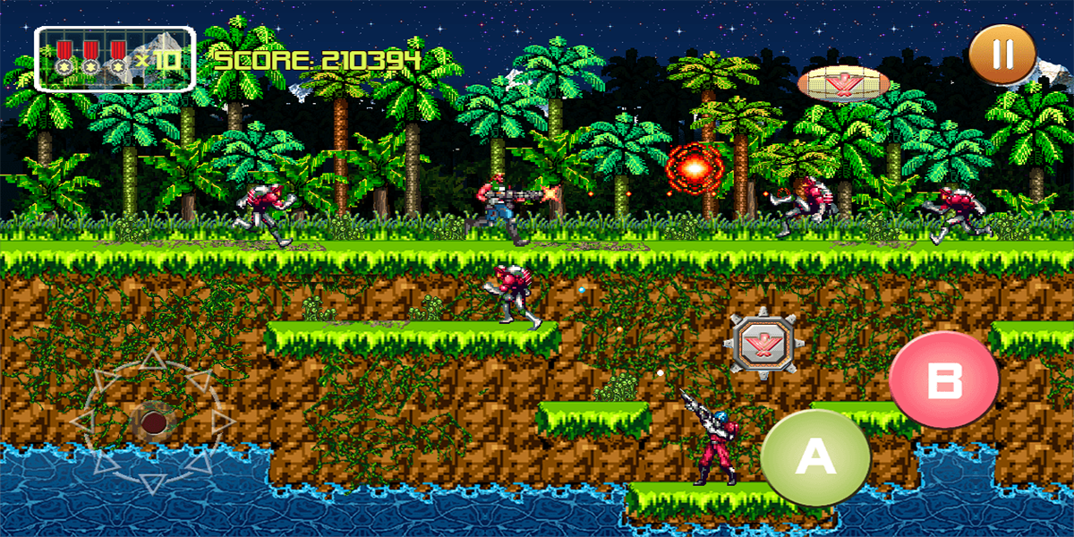 ConTra 2 Game Screenshot
