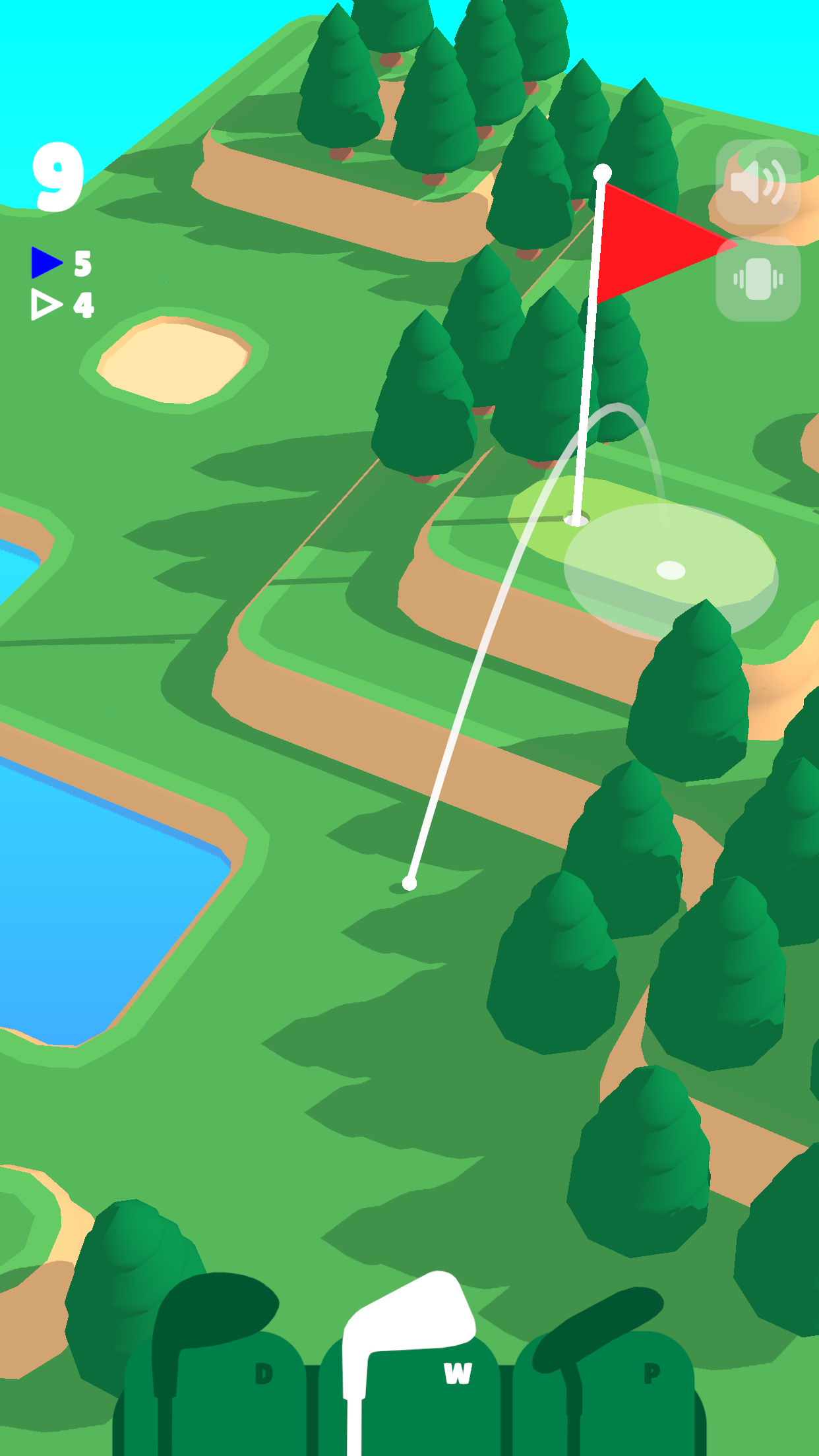 Screenshot of Coffee Golf