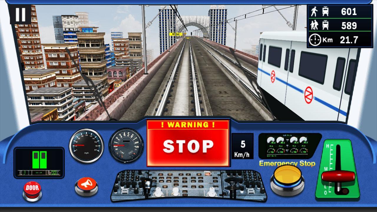 DelhiNCR Metro Train Simulator Game Screenshot