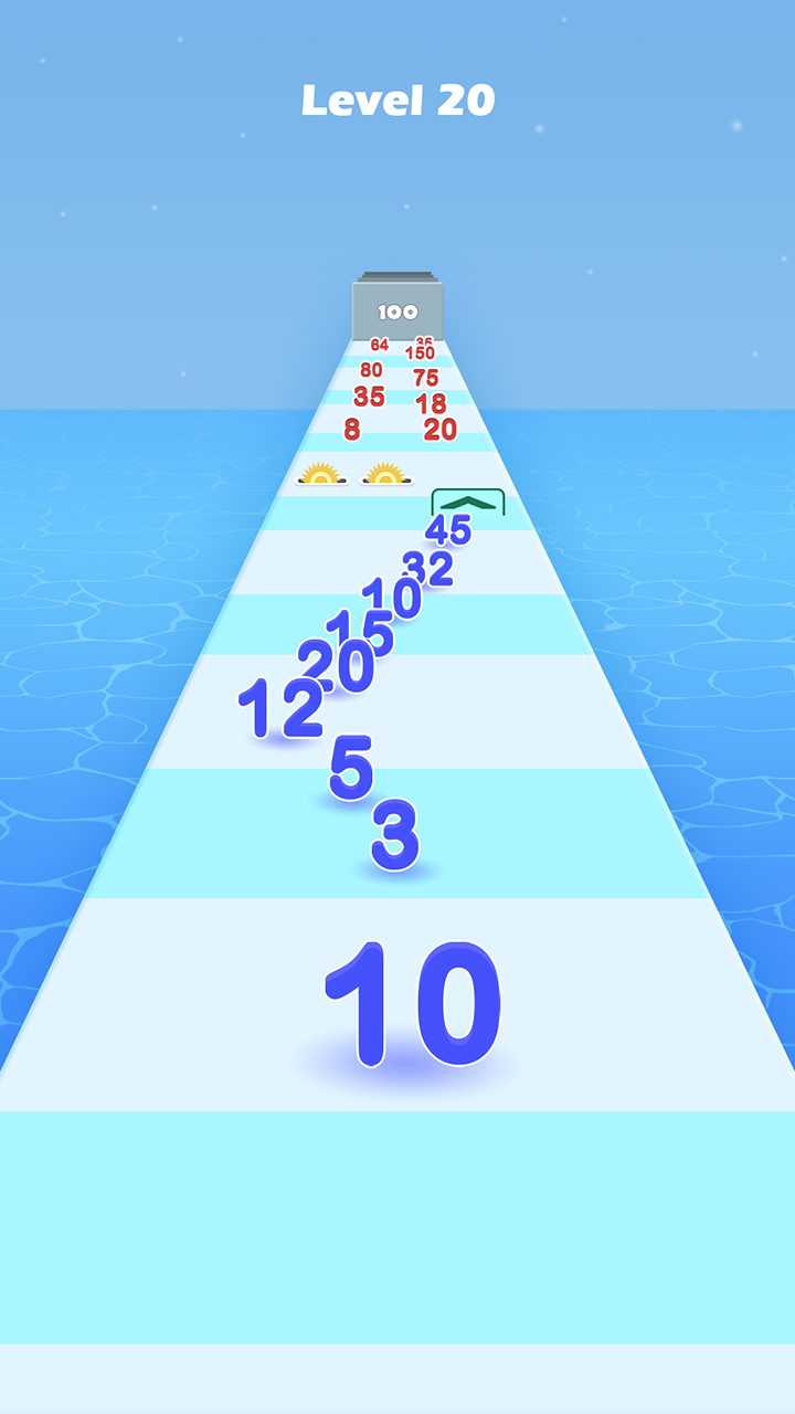 Number Run: Merge Master Game Screenshot