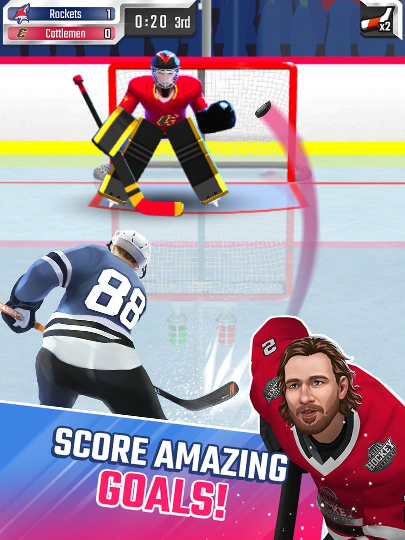 Puzzle Hockey screenshot game