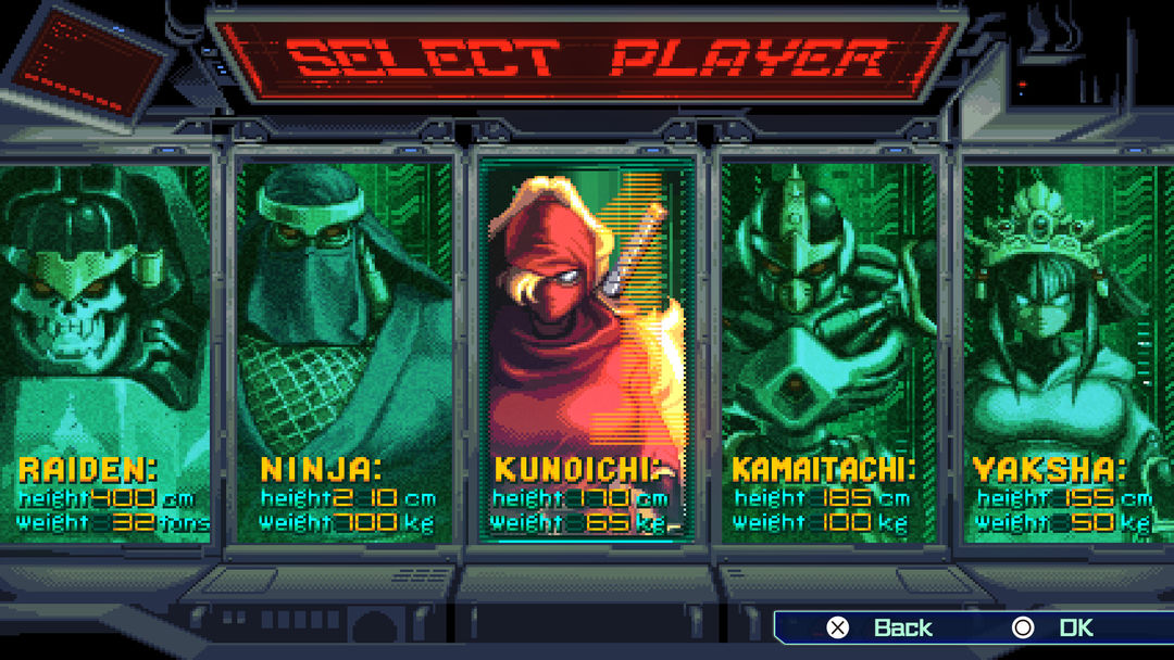Screenshot of The Ninja Saviors: Return of the Warriors