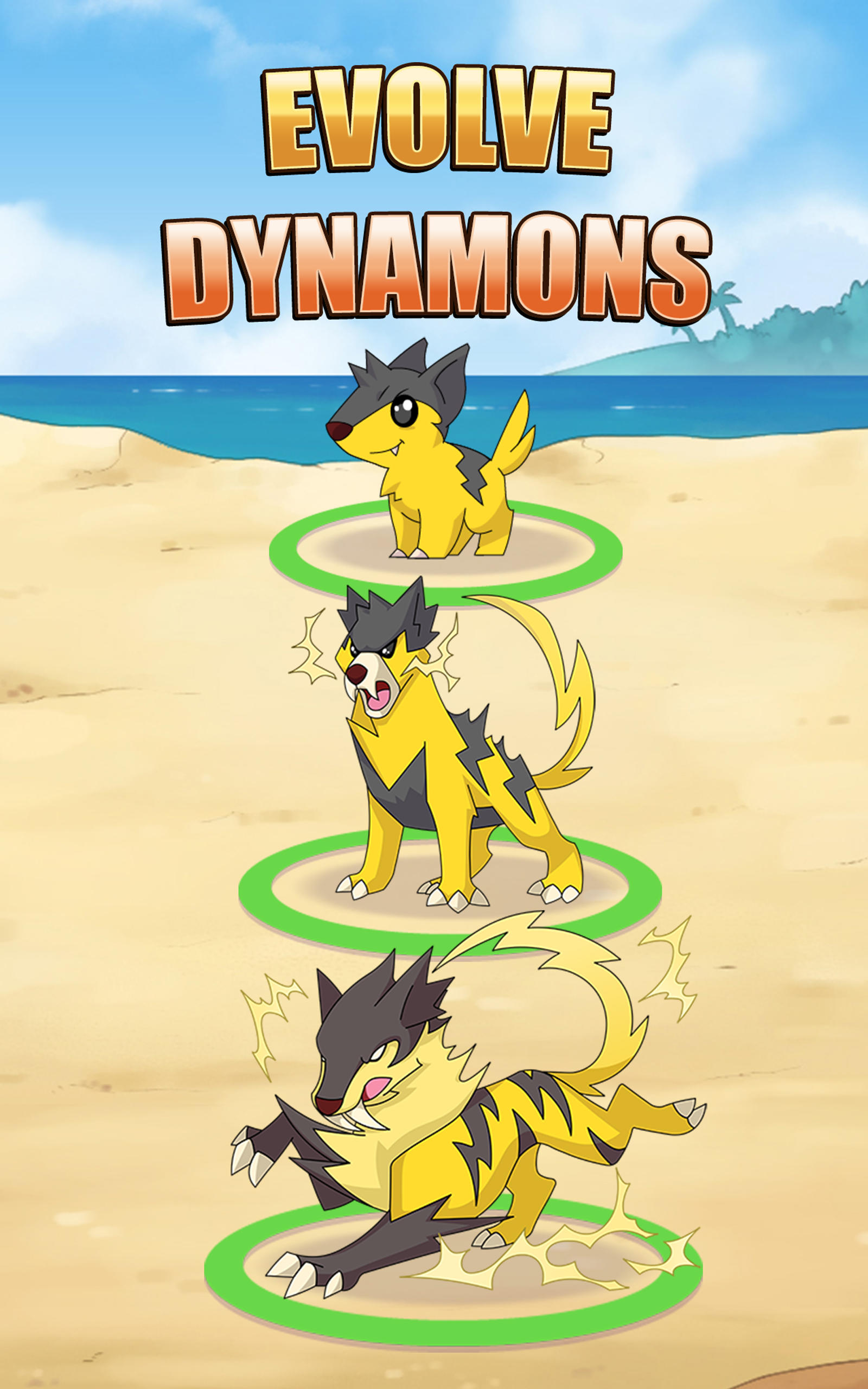 Dynamons World ภาพหน้าจอเกม