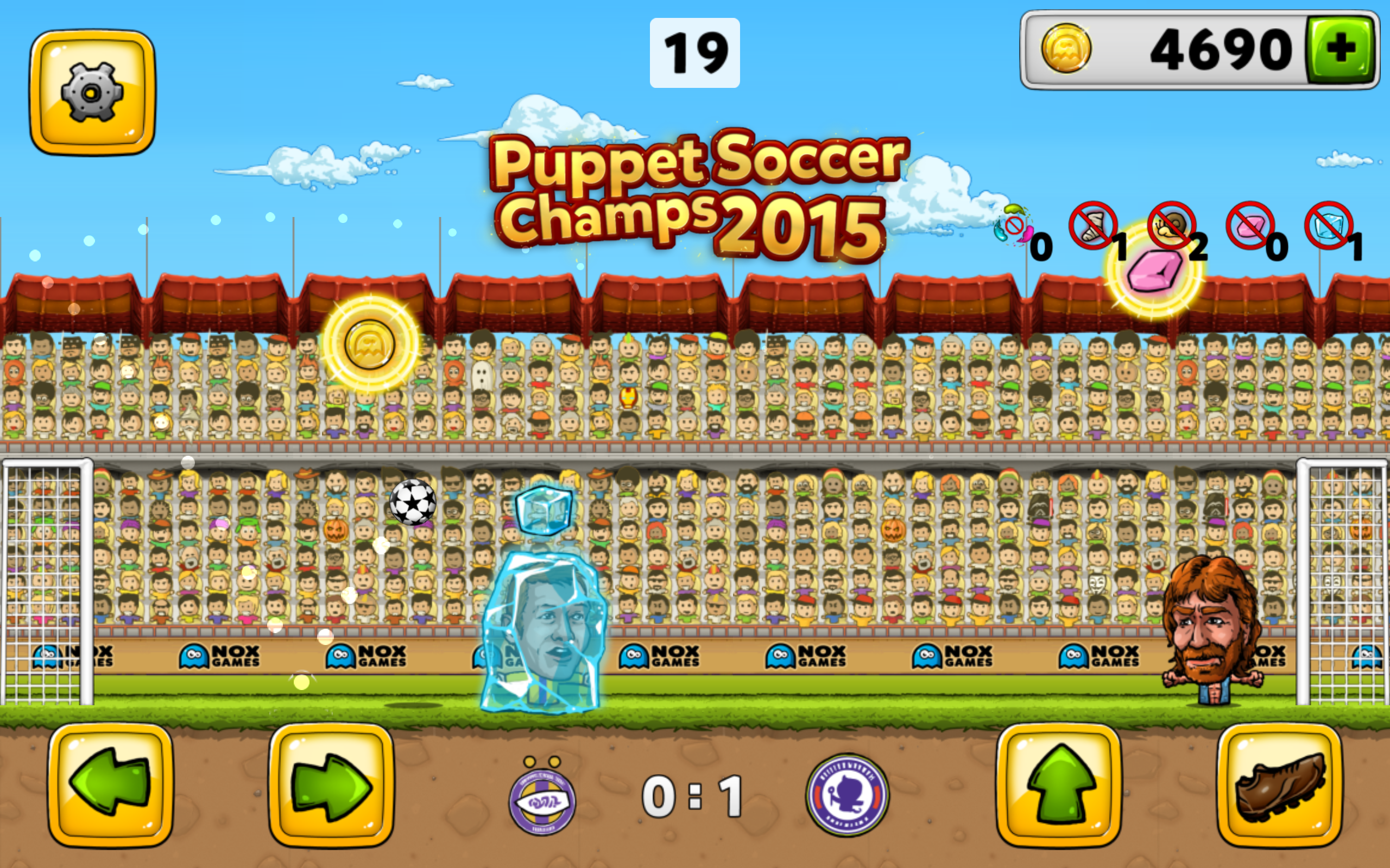 Puppet Soccer Football 2015 Game Screenshot