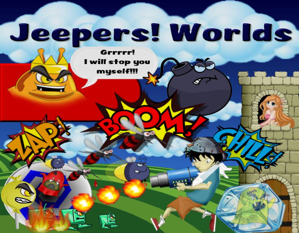 Jeepers Tower Defense - Worlds Pack ภาพหน้าจอเกม