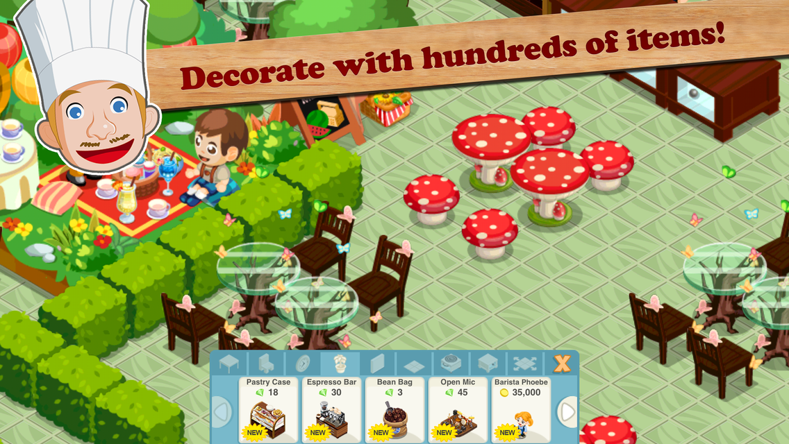 Restaurant Story: Hearty Feast Game Screenshot