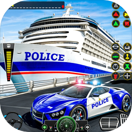 Police Transport: Car Games