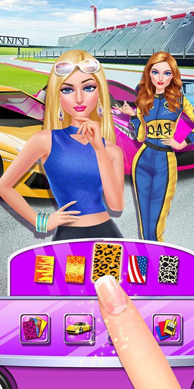 Screenshot of Fashion Car Salon - Girls Game