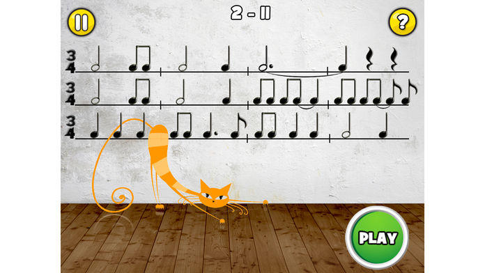 Rhythm Cat Pro - 学习如何看乐谱 Game Screenshot