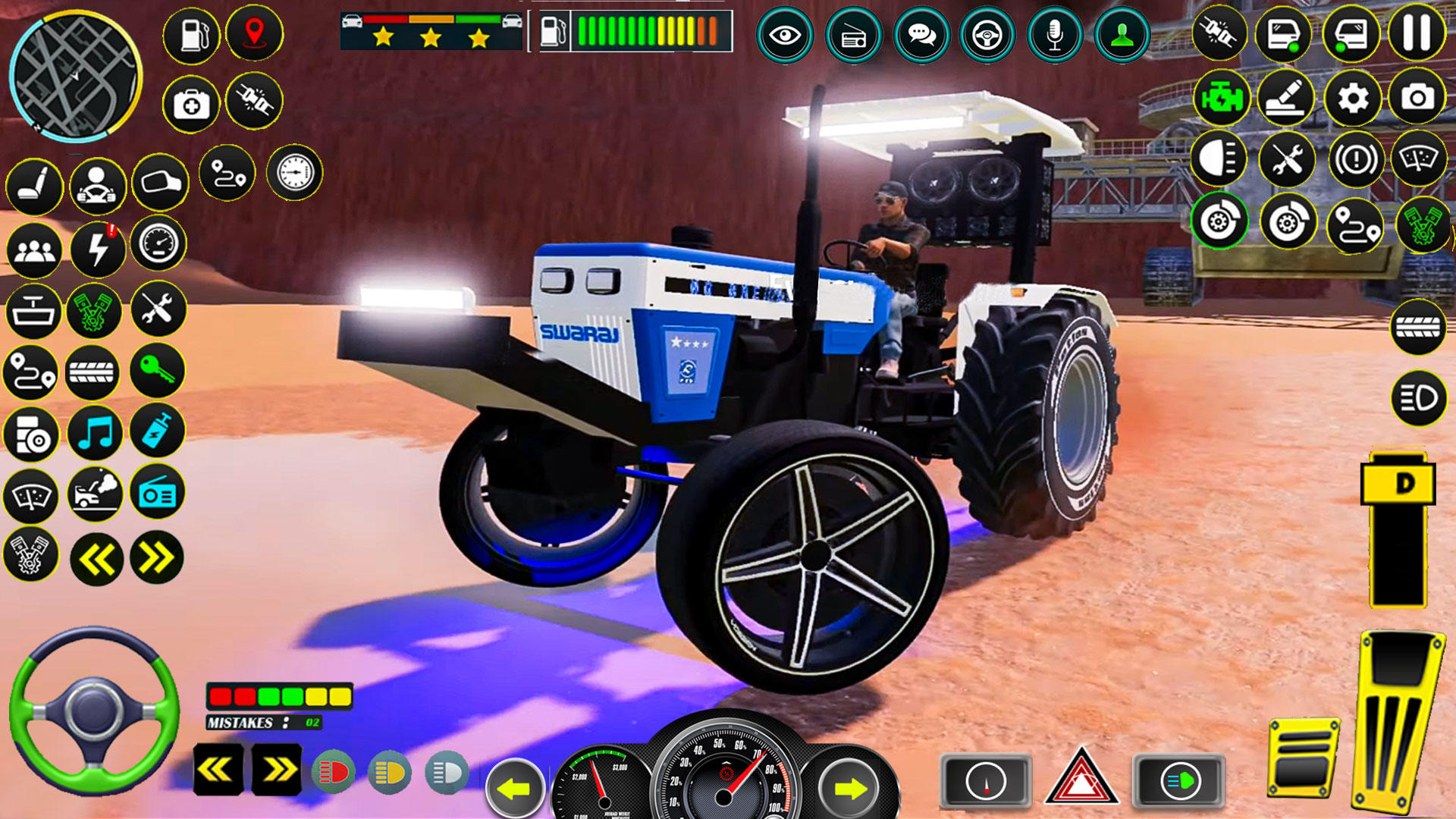 Screenshot 2 of Indian Tractor Game Farming 3D 