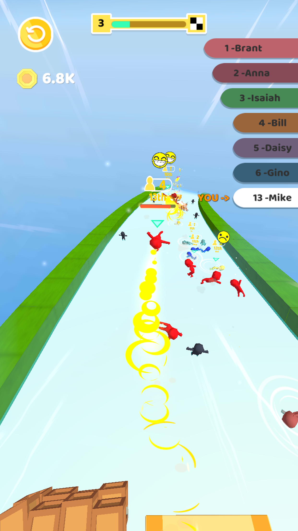 Falling.io screenshot game