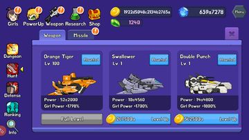 Weapon Girls Game Screenshot