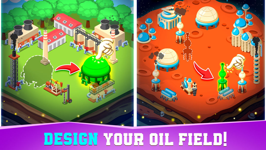 Oil Tycoon idle tap miner game screenshot game