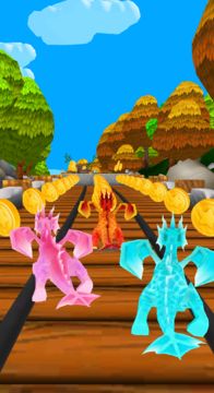 Flying Dragon Run - Dragon World Dino Simulator Game Screenshot