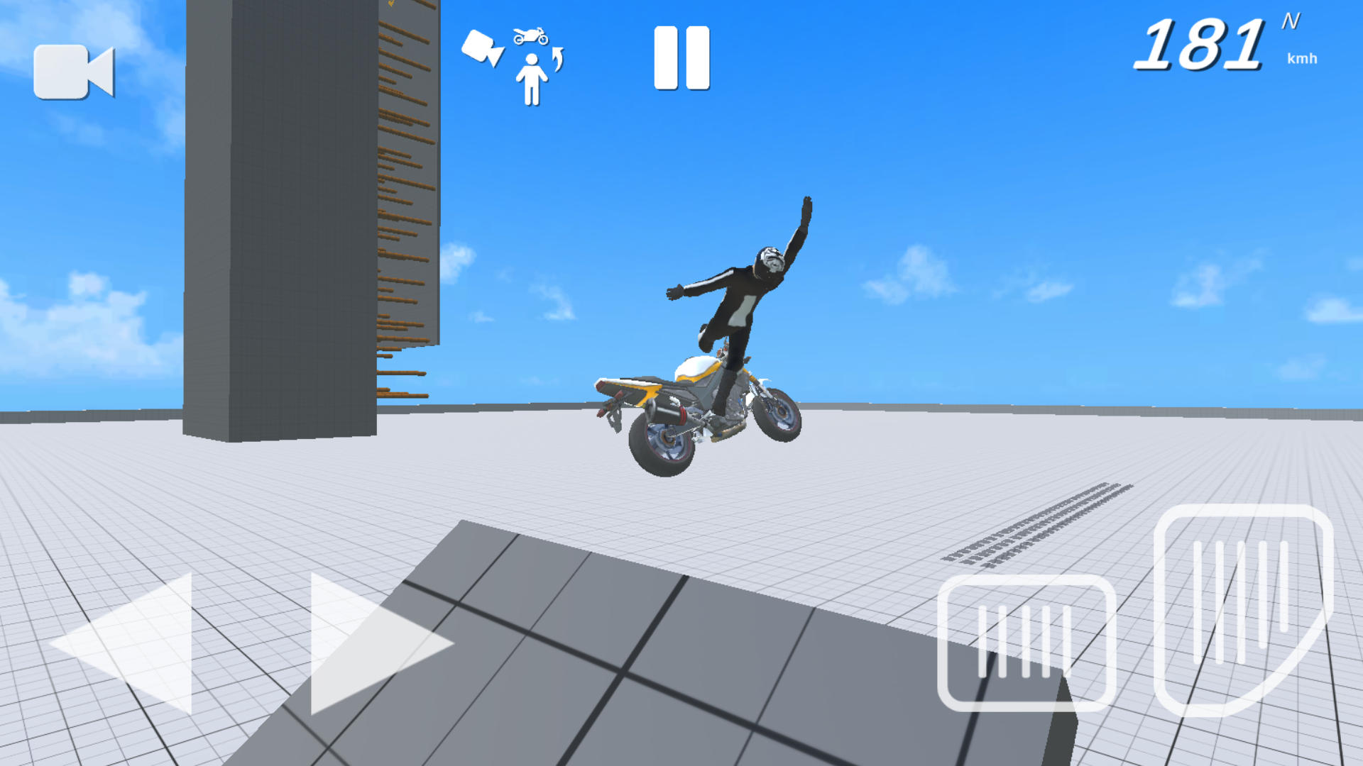 Moto Crash Simulator: Accident 게임 스크린 샷