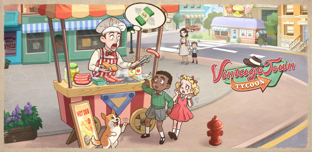 Banner of Vintage Town: Tycoon 