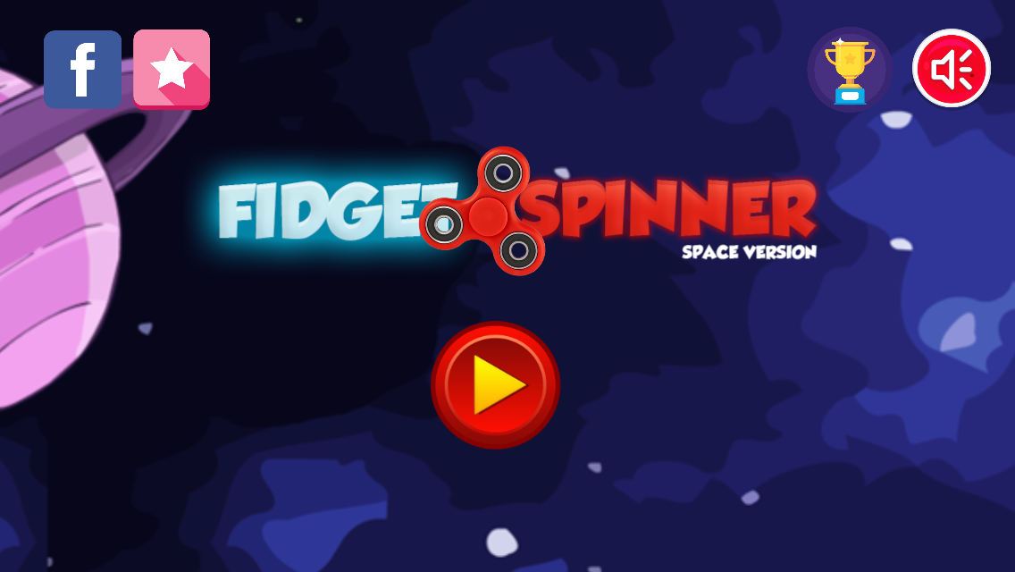 Screenshot 1 of Fidget Spinner - Hand Space 1.0