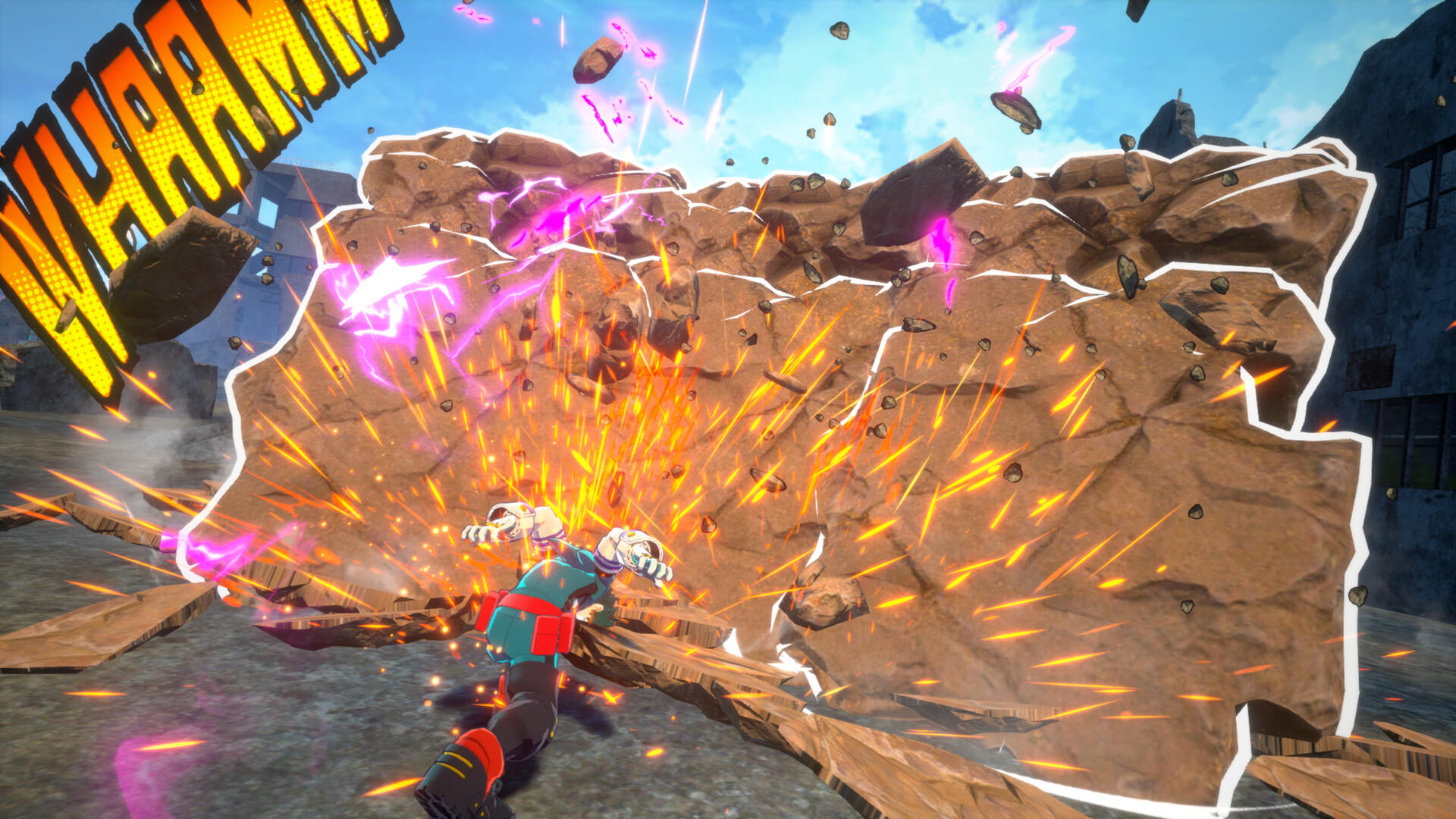 MY HERO ULTRA RUMBLE Game Screenshot