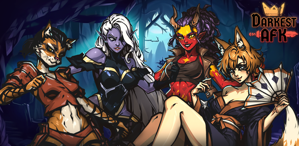Banner of Darkest AFK: role-playing game 