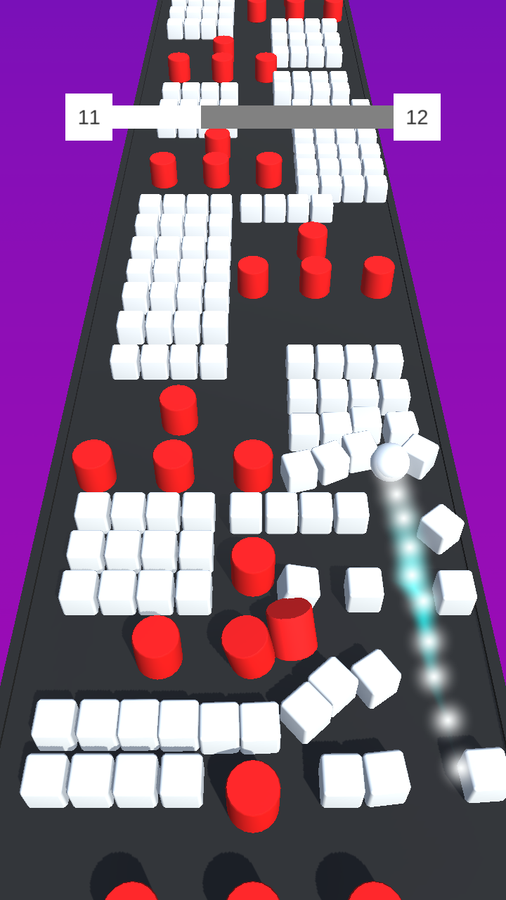 Color Escape Bump : 3D Games Game Screenshot